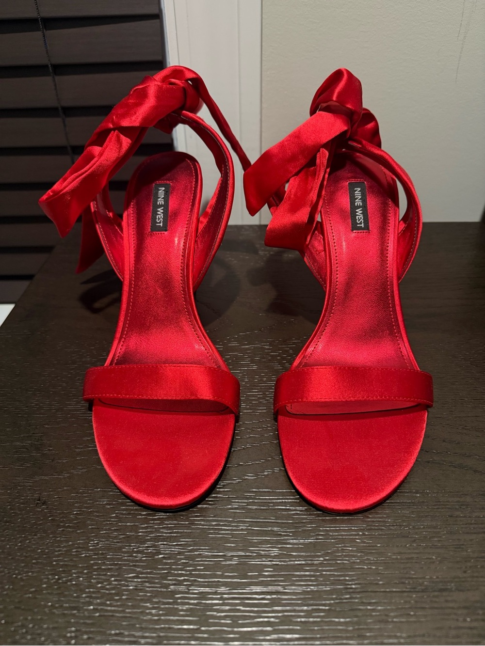 ❤️ Nine West Kelsie Ankle Wrap Heeled Sandals – Size 11M